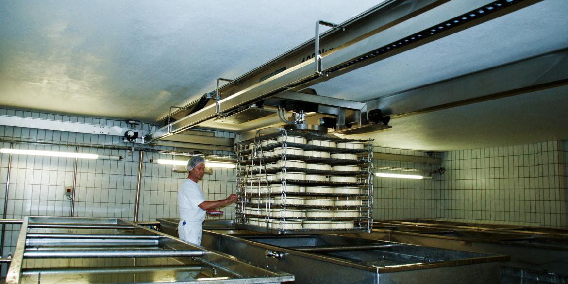 Kettingtakel, elektrische kettingtakel, GIS, gis takel, GPR, teleflex, RVS takel GIS, GIS RVS takel, RVS takel Teleflex, voedingsmiddelenindustrie, kettingtakel voedingsmiddelenindustrie